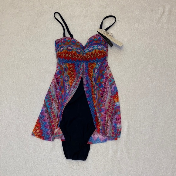 Profile by Gottex Aztec one piece Swimsuit - Picture 6 of 7